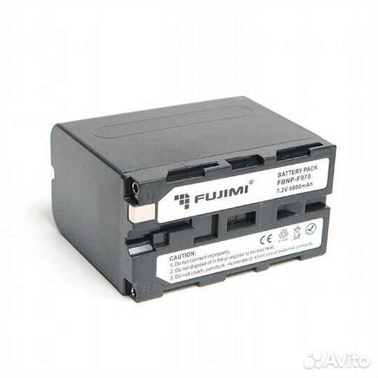 Аккумулятор fujimi fbnp-F970 (6600 mAh)
