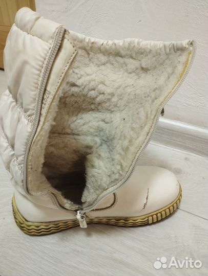 Дутики детские зимние 35 бу