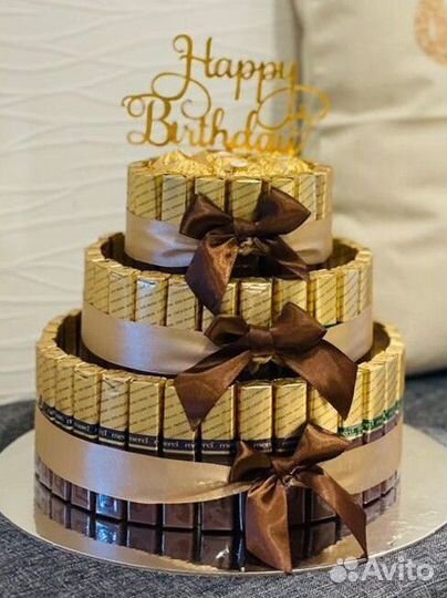 Сладкие букеты.Букет из рафаэлло, мерси