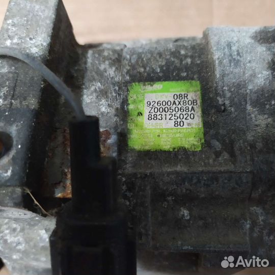 Nissan note компрессор кондиционера