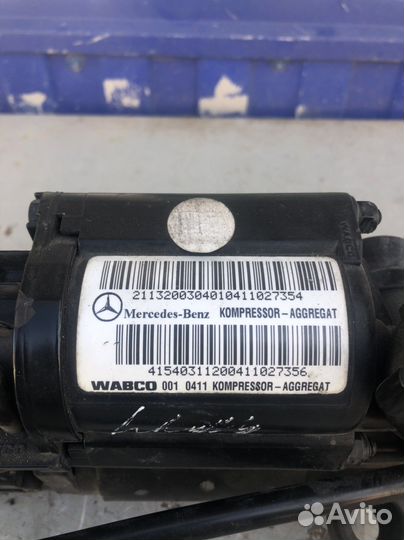 Компрессор на пневма подвеску Mercedes benz e211