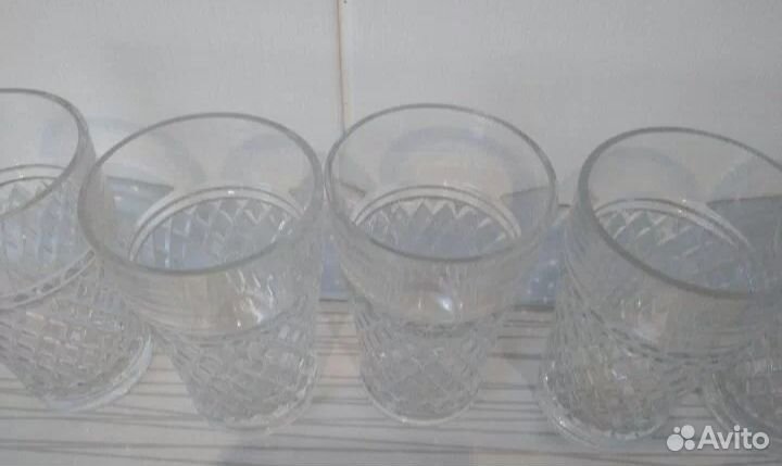 Стаканы/бокалы хрустальные времен СССР