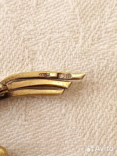 Брошь СССР молотобоец