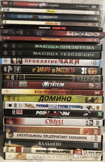DVD диски лицензия,классика
