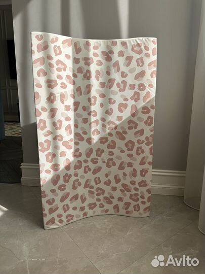 Bebe jou матрас для пеленания Розовый/Леопард