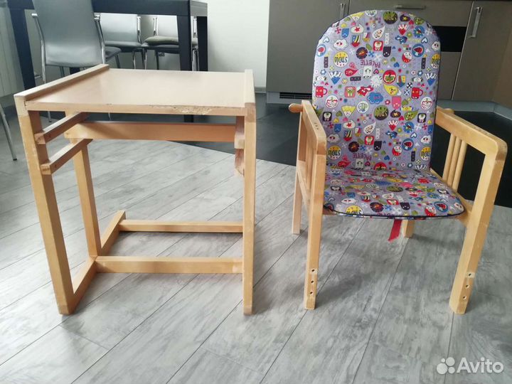 Детский столик и стульчик