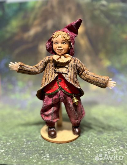 Ватные елочные игрушки набор