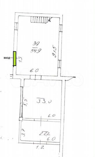 Склад, 110 м² отдельный вход