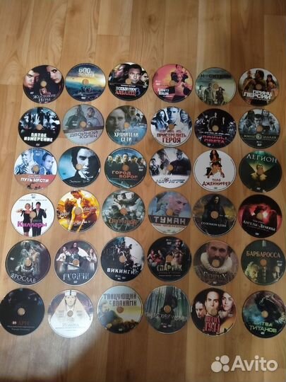 Диски DVD фильмы