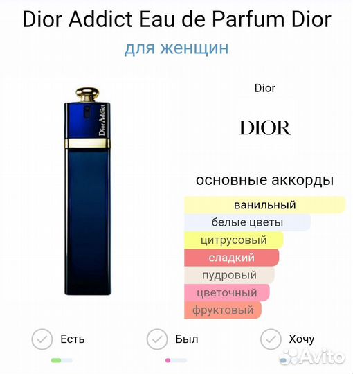 Dior Addict Eau de Parfum 100 мл