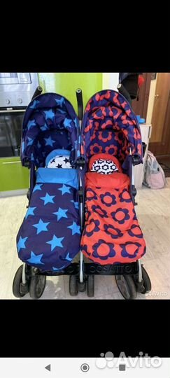 Детские коляски для двойни cosatto