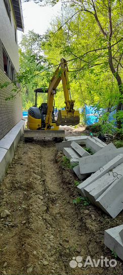Услуги мини экскаватора