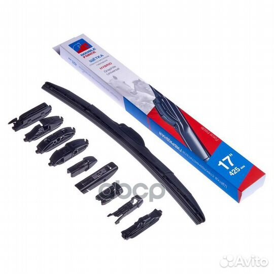 Щетка стеклоочистителя гибридная Double Force 4