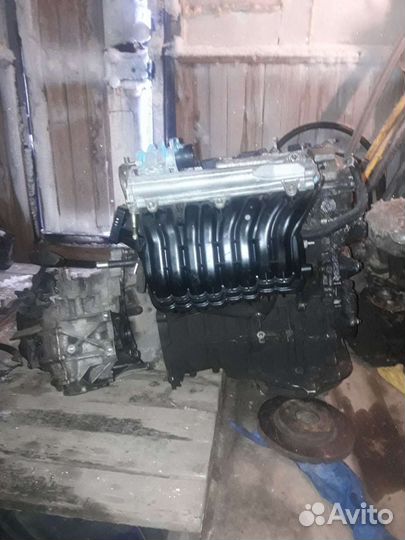 Двигатель и Коробка 1AZ FSE Toyota Avensis