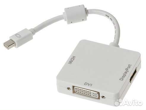 Переходник mini display port 3in1