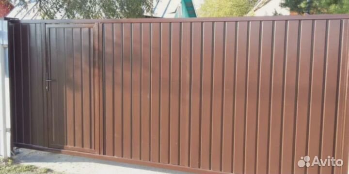Ворота из металла 5,3*2