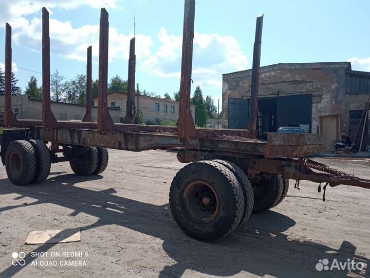 Прицеп лесовоз (сортиментовоз) МАЗ 837810-020, 2007