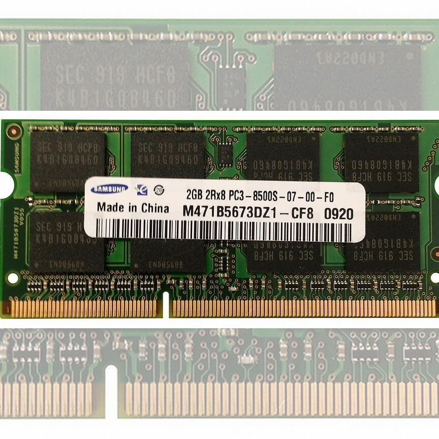 [M471B5673DZ1-CF8] Оперативная Память Samsung 2gb M471b5673dz1-Cf8