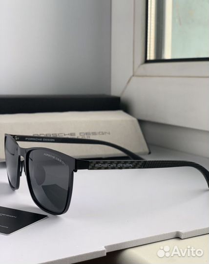 Очки porsche design polaroid черные