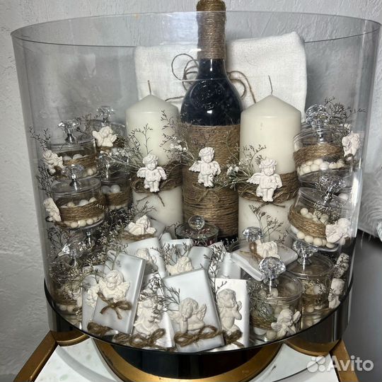 Набор на крещение крестины таросик