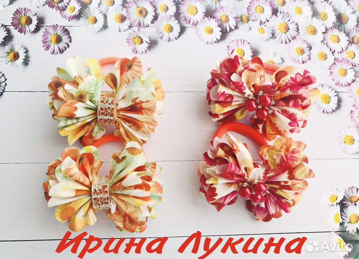 Бантики ручной работы
