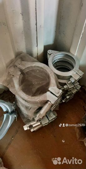 Колена,хомуты (замки),шланги,трубы бетоновода