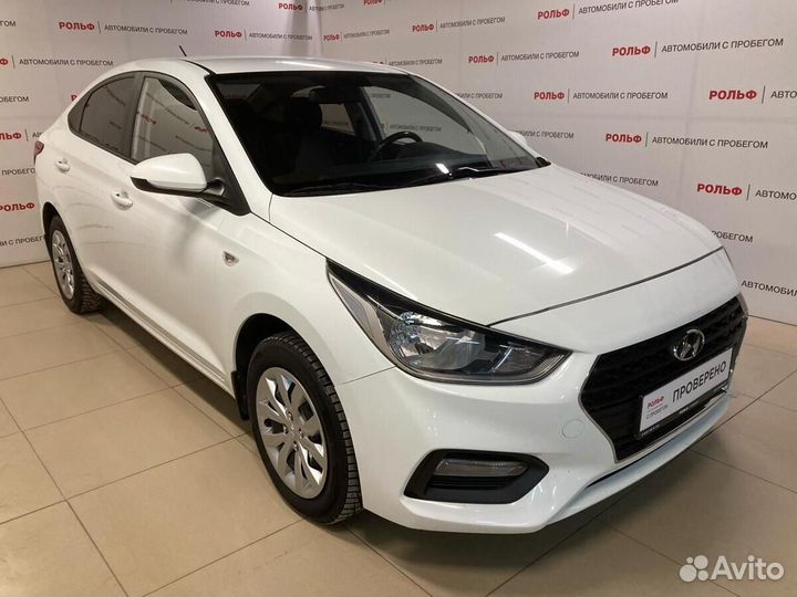 Hyundai Solaris 1.6 AT, 2018, 78 501 км