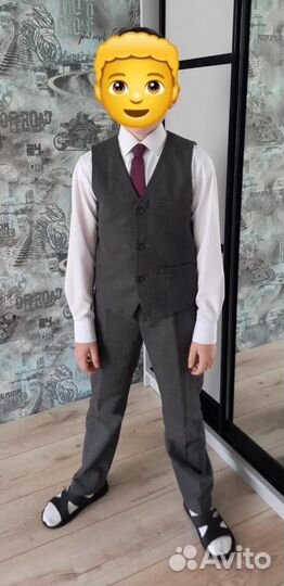 Школьный костюм для мальчика 134
