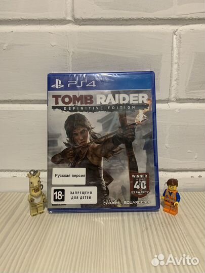 Новый Tomb Raidor definitive edition PS4 в пленке