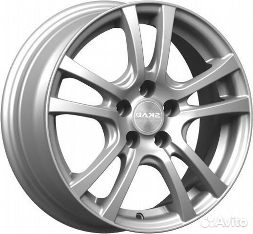 R15 4x100 6J ET48 D54,1 Скад Дели селена