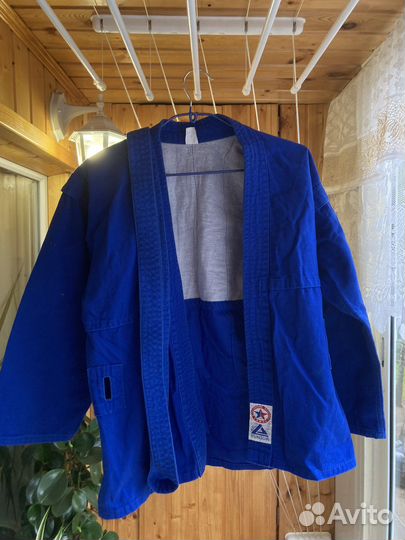 Самбовка для мальчика синяя