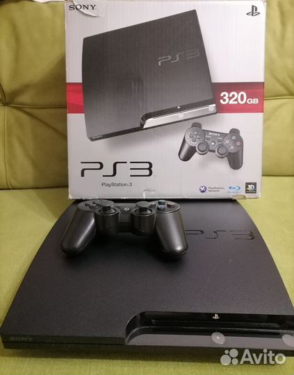 Игровая приставка sony playstation 3 бу 320 гб