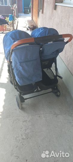 Коляска для двойни или погодок 2 в 1
