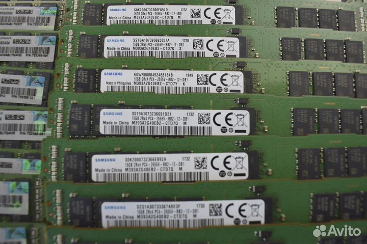 Серверная DDR3 L 16GB 1866 MHz ECC REG samsung 2Rx