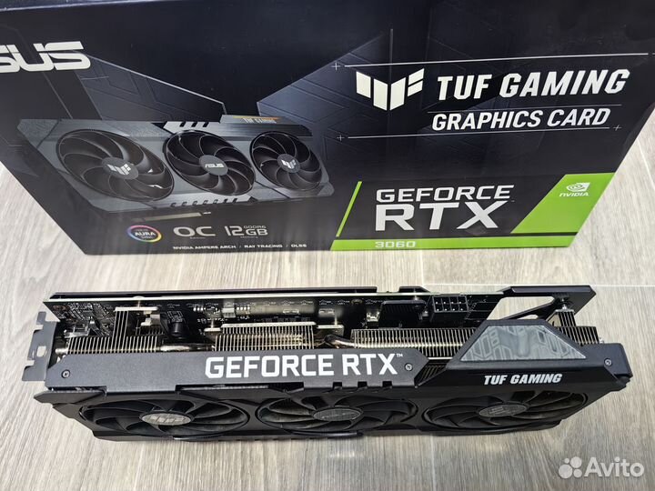 Asus tuf rtx 3060 12gb обмен