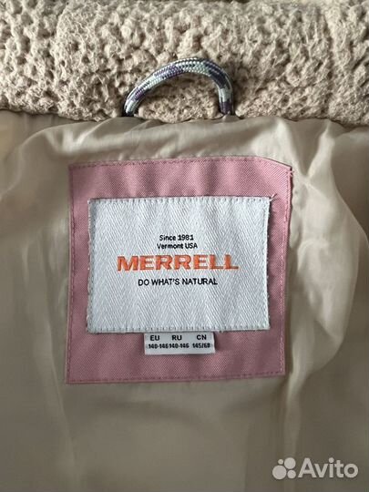 Куртка утепленная для девочек Merrell