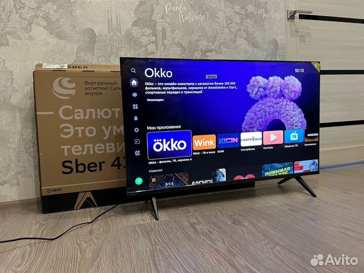 Новый SMART TV 4K 43