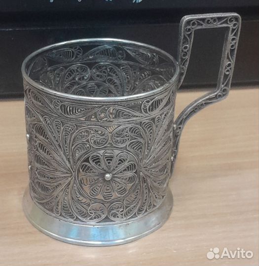 Подстаканник скань кам СССР 40-50 гг