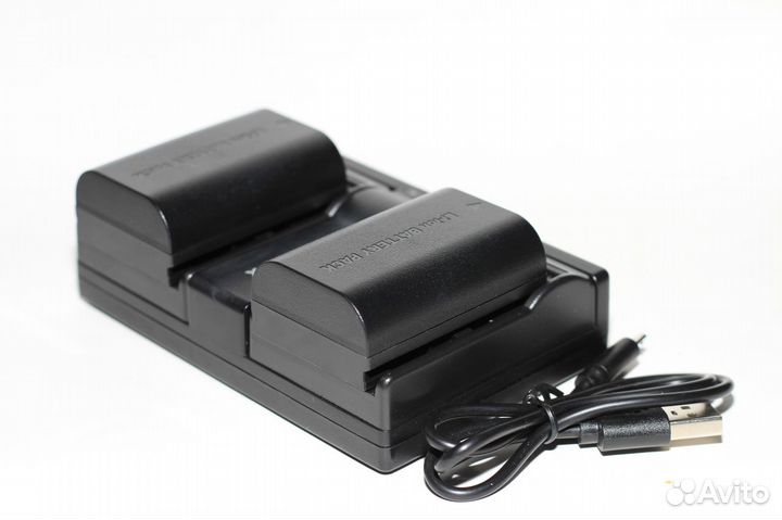 Зарядное устройство USB *2 для Canon LP-E6