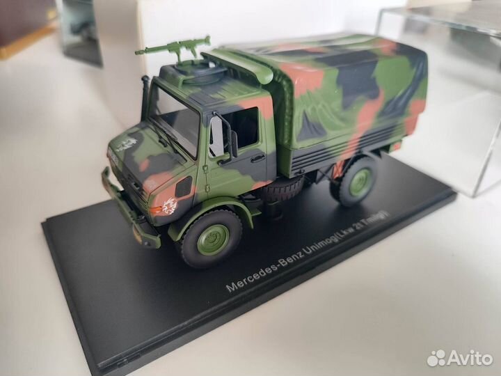 1/43 Mercedes-Benz Unimog (Lkw 2t Tmilgl) военный
