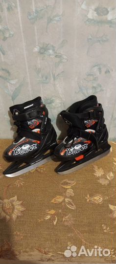 Коньки детские раздвижные