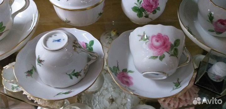 Сервизы,декоративн.тарелки,статуэтки,Meissen
