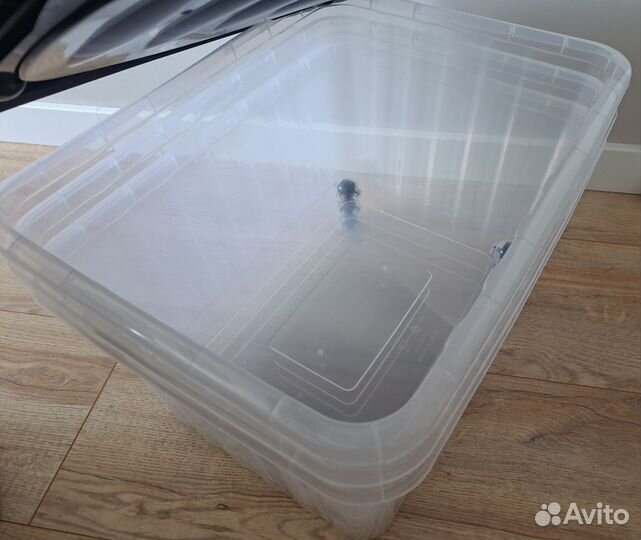 Контейнер с крышкой пластиковый 32 л