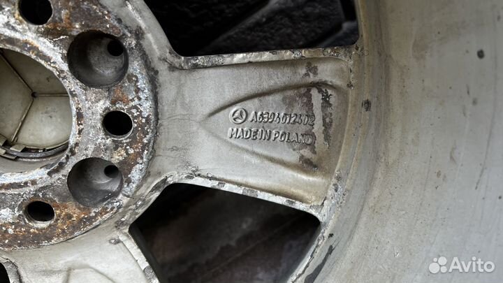 Колеса на мерседес r17