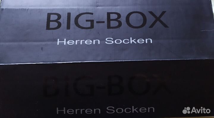 Носки мужские черные