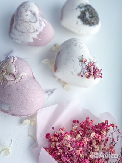 Пенные бомбочки ручной работы