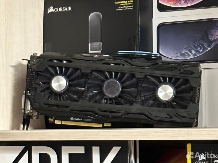 Видеокарта GTX 1080 ti 11 gb inno3d Ichill-x4