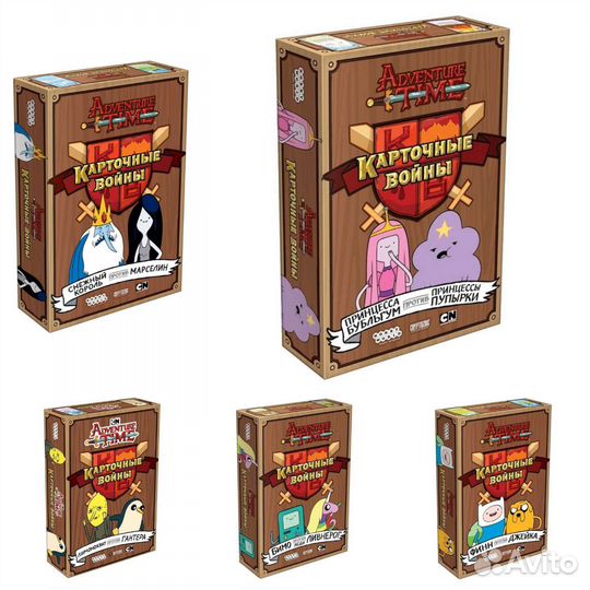 Серия Время приключений. Настольная игра новая