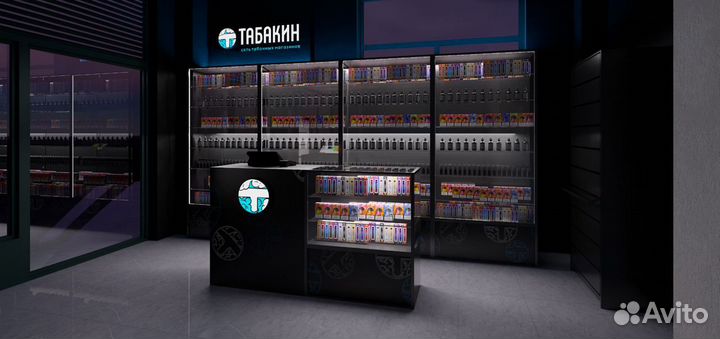 Продавец консультант в табачный магазин