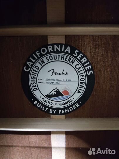 Электроакустика fender Redondo